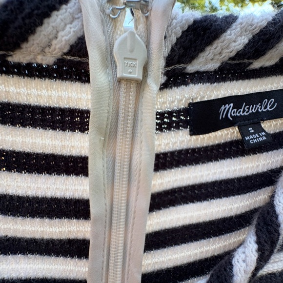 Madewell Womens Afternoon Dress size small, navy and white striped, sleeveless - Picture 5 of 16